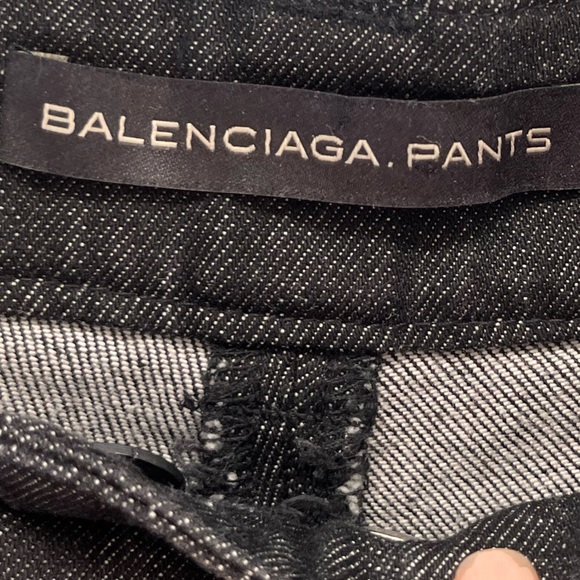 Balenciaga denim pants. Dark Denim - Picture 5 of 6